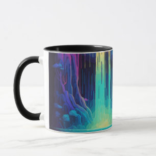 Caneca Cascata mágica, serenidade cativante