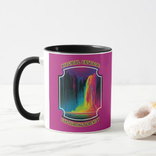 Caneca Cascata mágica, serenidade cativante