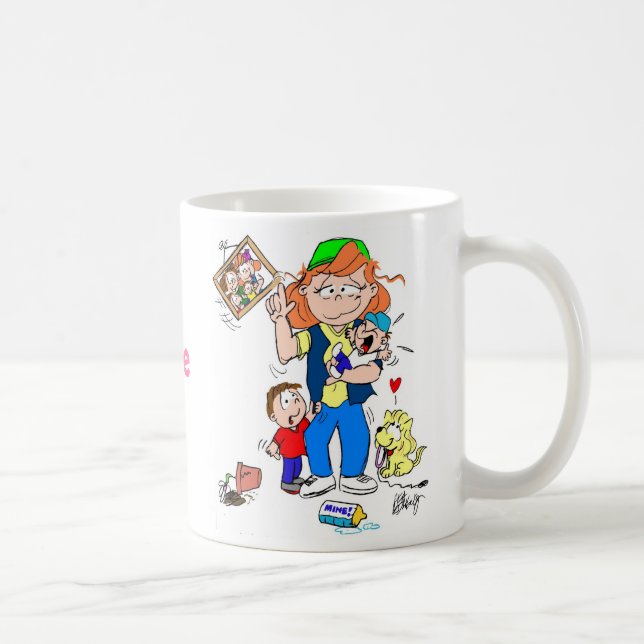 Caneca caseiro desesperada das mães (Direita)