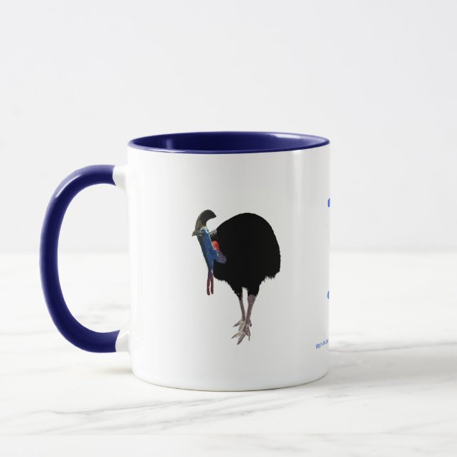 Caneca Cassowary de BYO (casuarius) Vidro B do Casuarius (Esquerda)