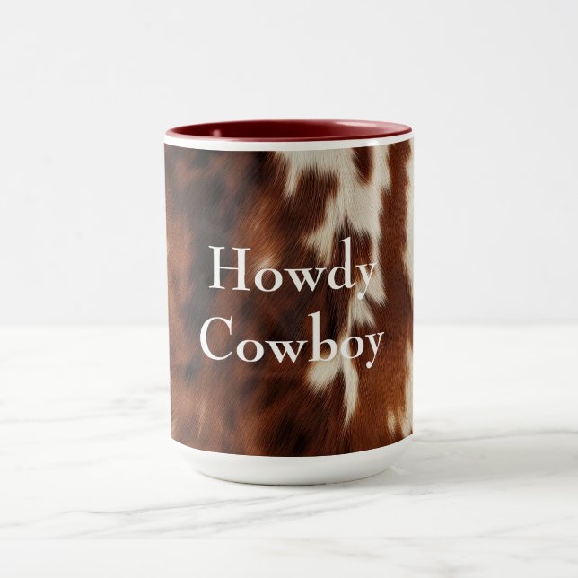 Caneca Castanho-Cream-Southwest Cowhide (Centro)