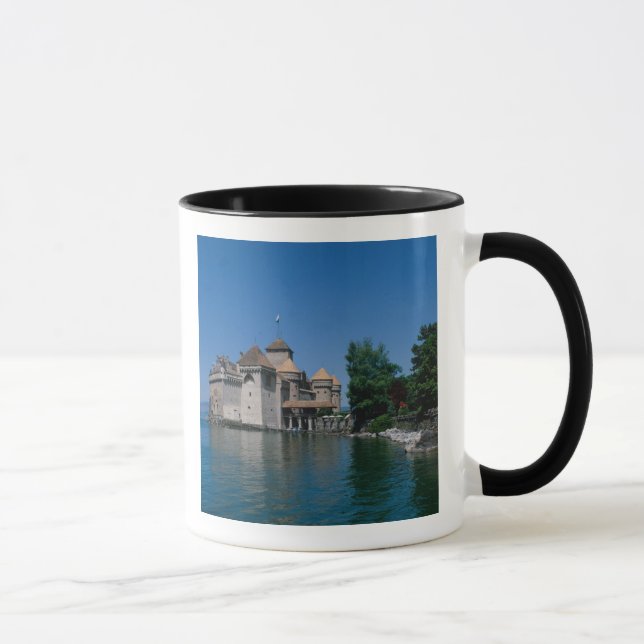 Caneca Castelo Chillon, Lago de Genebra, Cantão de Vaud, (Direita)
