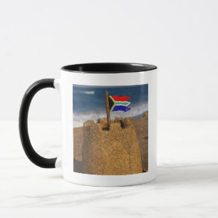Caneca Castelo De Areia Com Bandeira Sul-Africana, Umhlan