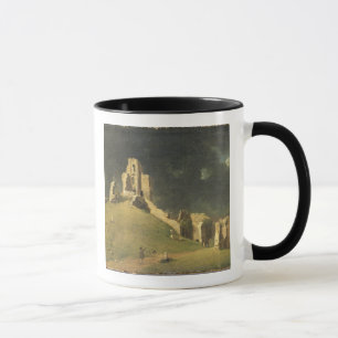 Caneca Castelo de Corfe, Dorset, 1764 (óleo em canvas)