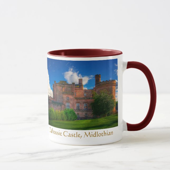 Caneca Castelo de Dalhousie, Midlothian, Scotland (Direita)