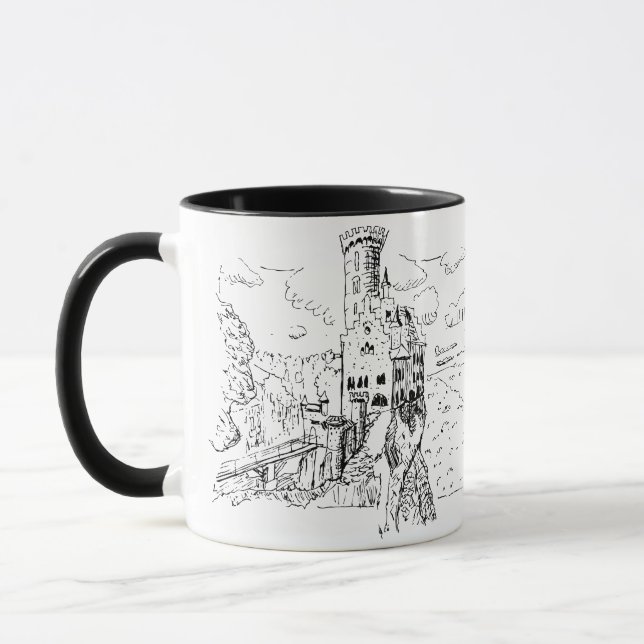 Caneca Castelo de Lichtenstein (Esquerda)