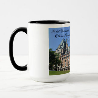 Caneca Castelo Frontenac Quebeque de Fairmont do hotel