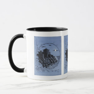 Caneca Castelo Medieval de Blue Mug