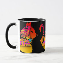 CAT AMES CAT RICO Novelty Mug