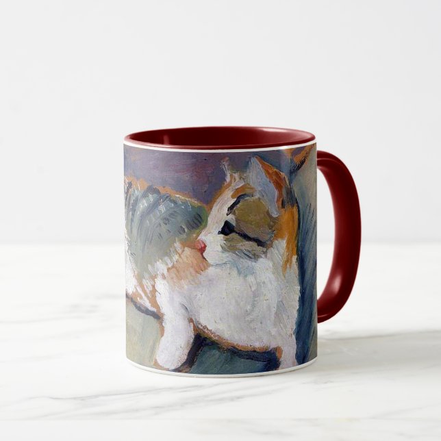 Caneca Cat, August Macke Mug (Frente Esquerda)