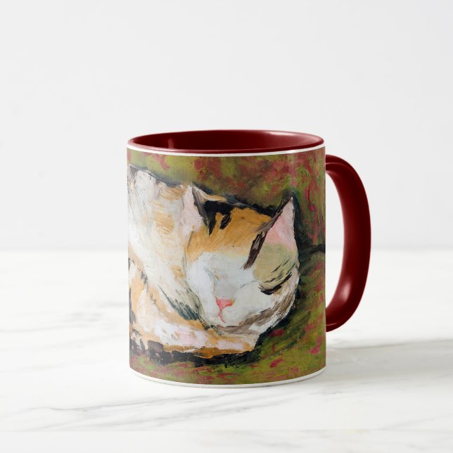 Caneca Cat, August Macke Mug (Frente Esquerda)