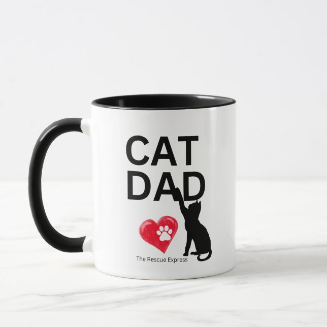 Caneca Cat Dad (Esquerda)