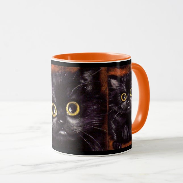Caneca Cat Dracula Scaredy Cat Mug (Frente Esquerda)
