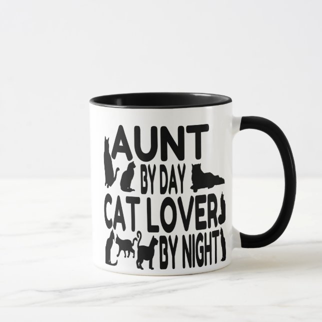 Caneca Cat Lover tia (Direita)