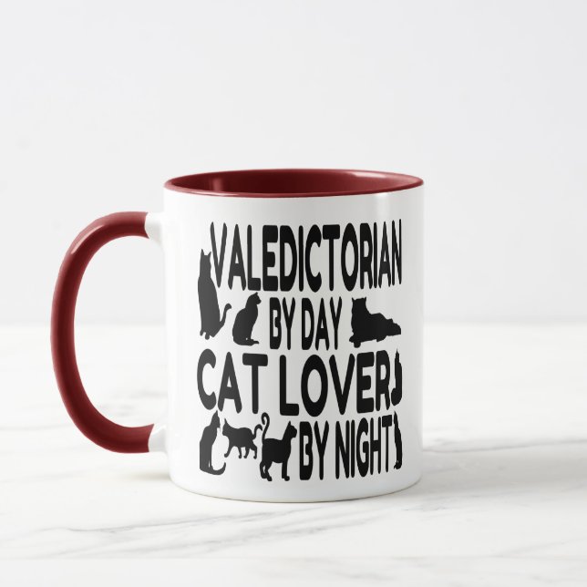 Caneca Cat Lover Valedictorian (Esquerda)