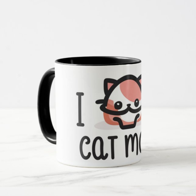 Caneca cat mug (Frente Esquerda)