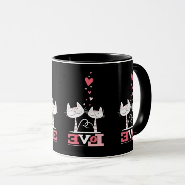 Caneca cat mug (Frente Esquerda)