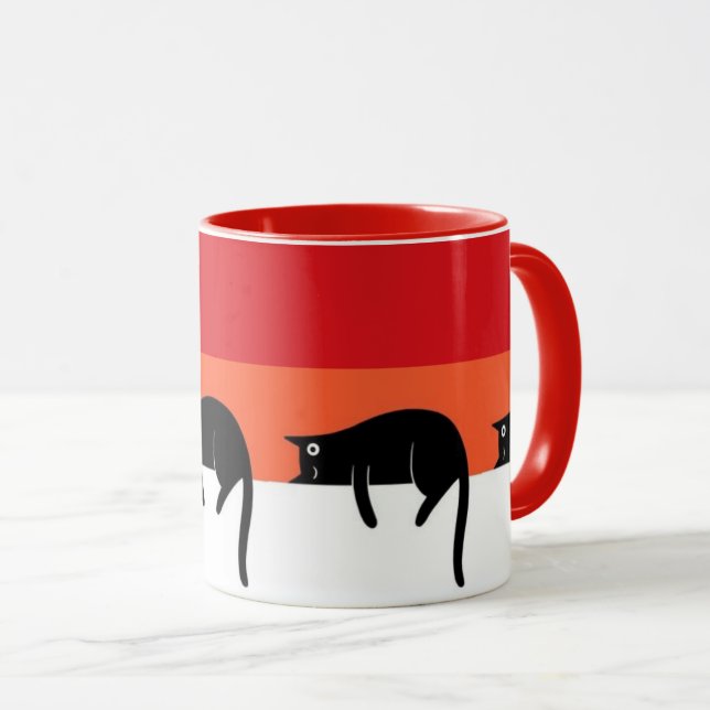 Caneca cat mug (Frente Esquerda)