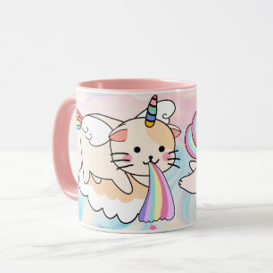 Caneca Cat Unicorn Mug