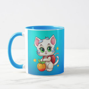 Caneca Cat Vai Para A Escola 85241