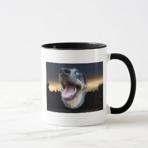 Caneca Catahoula Leopard Dog Sunset
