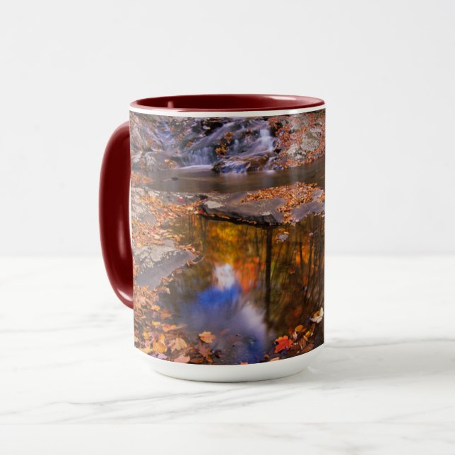 Caneca Cataratas Upper Whiteoak, Parque Nacional Shenando (Frente Esquerda)