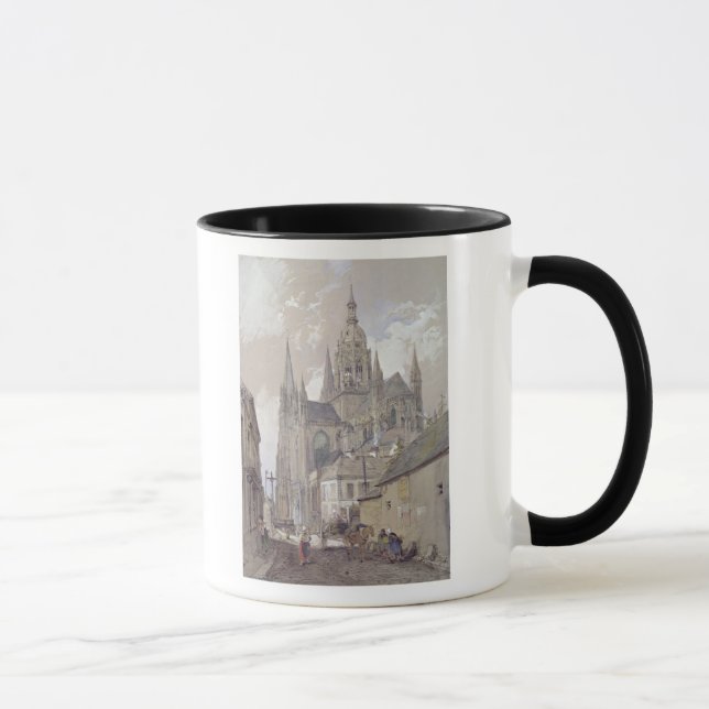 Caneca Catedral de Bayeux, vista do sudeste (Direita)