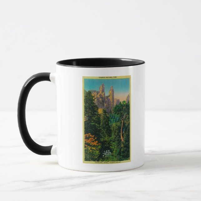Caneca Catedral de Espires e Vale de Yosemite (Esquerda)