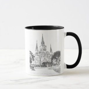 Caneca Catedral de St Louis do ~ de Nova Orleães