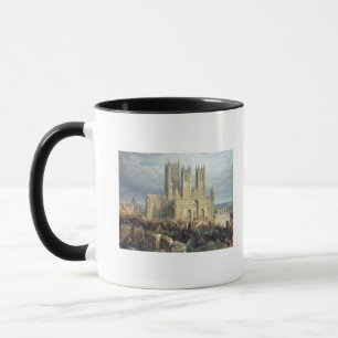 Caneca Catedral do noroeste, c.1850 de Lincoln