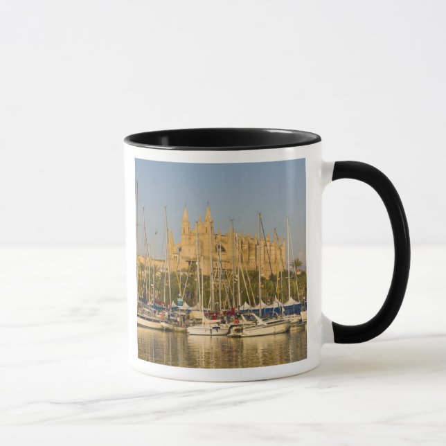 Caneca Catedral e marina, Palma, Mallorca, Espanha 2 (Direita)