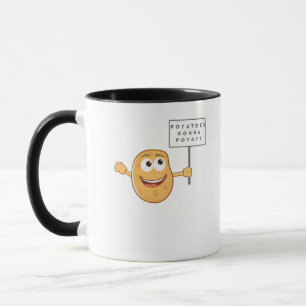 Caneca Categoria Batatas Gonna Potate (Batata Vegetal Pun