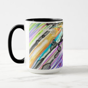 CANECA CATEGORIA CINCO ABSTRATO ART DESIGN