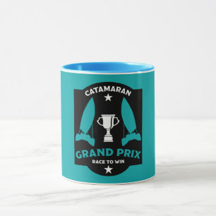 Caneca Catermaran Hydrofoil Sailboat Racing
