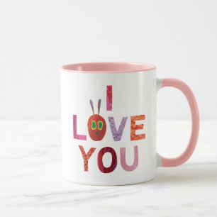 Caneca Caterpillar muito com fome   eu te amo