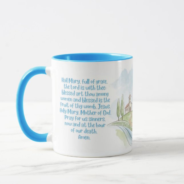 Caneca Catholic Prayer Mug, Marian Mug (Esquerda)