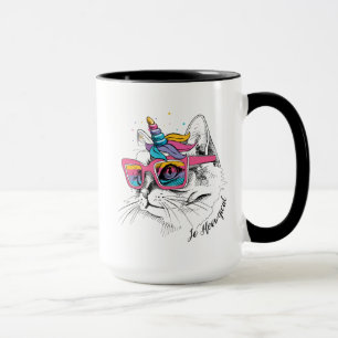 Caneca Caticorn   assim Meowgical