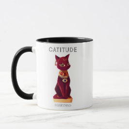 Caneca CATITUDE é tudo