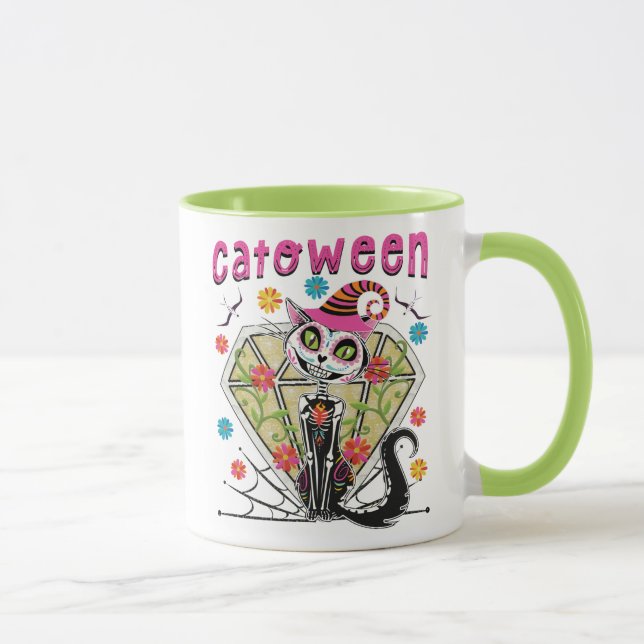 Caneca Catoentre Halloween (Direita)