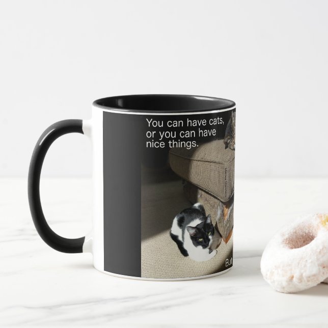 Caneca Cats Memória Coffee Mug (Com Donut)
