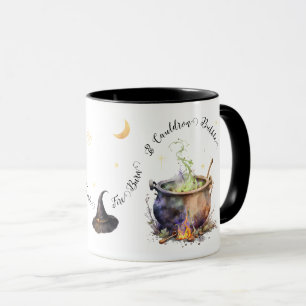 Caneca Cauldron Mug, bruxa