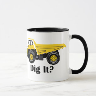 Caneca Cava? -  preto Ringer Mug de 11 oz