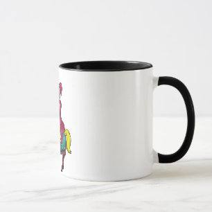 Caneca Cavaleiro e cavalo do Rei Arthur medivil