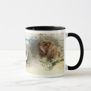 Caneca Cavaleiro Rei Charles Spaniel