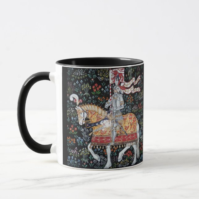 Caneca Cavaleiro sobre Azulejo de Horseback Mug Montecute (Esquerda)