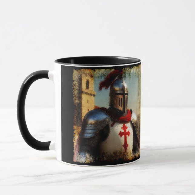 Caneca Cavaleiro Templário Medieval (Esquerda)