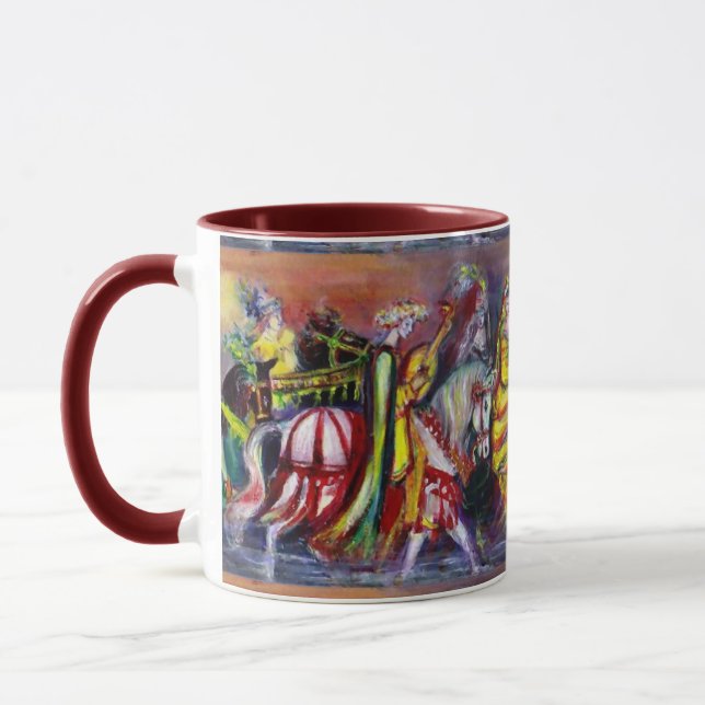 Caneca Cavaleiros na Noite (Esquerda)