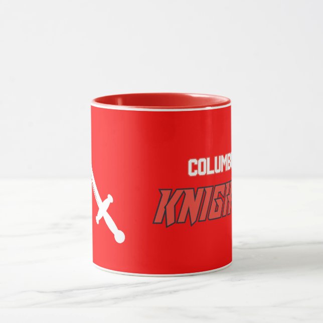 Caneca Cavaleiros Vermelhos de Columbus (Centro)