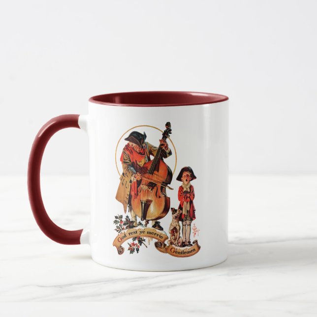 Caneca Cavalheiros do YE Merrie do resto do deus (Esquerda)