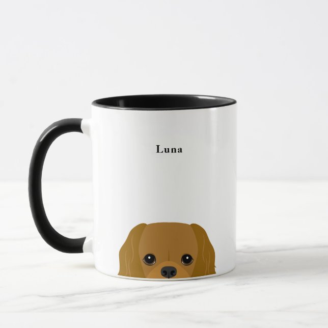 Caneca Cavalier King Charles Spaniel Mugs (Esquerda)